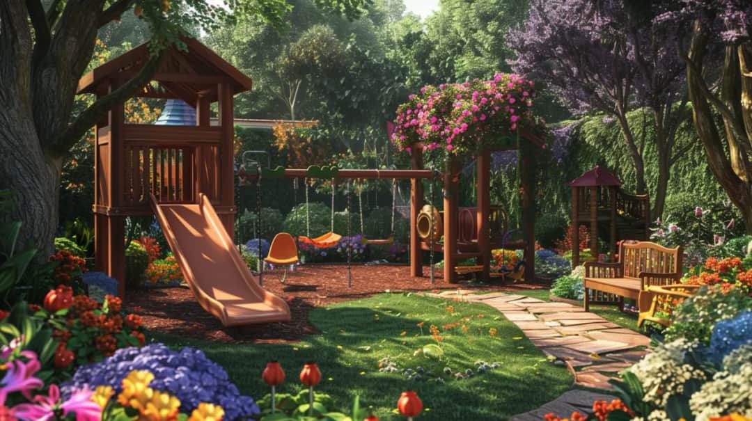 Plac zabaw w ogrodzie - Inspiracje dla Twojego ogrodu: Stwórz miejsce radości Plac zabaw w ogrodzie - Inspiracje dla Twojego ogrodu: Stwórz miejsce radości